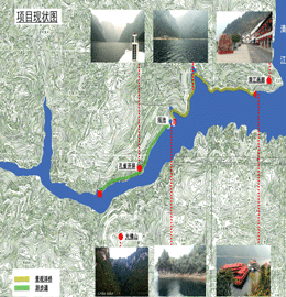 清江畫(huà)廊景觀(guān)浮橋